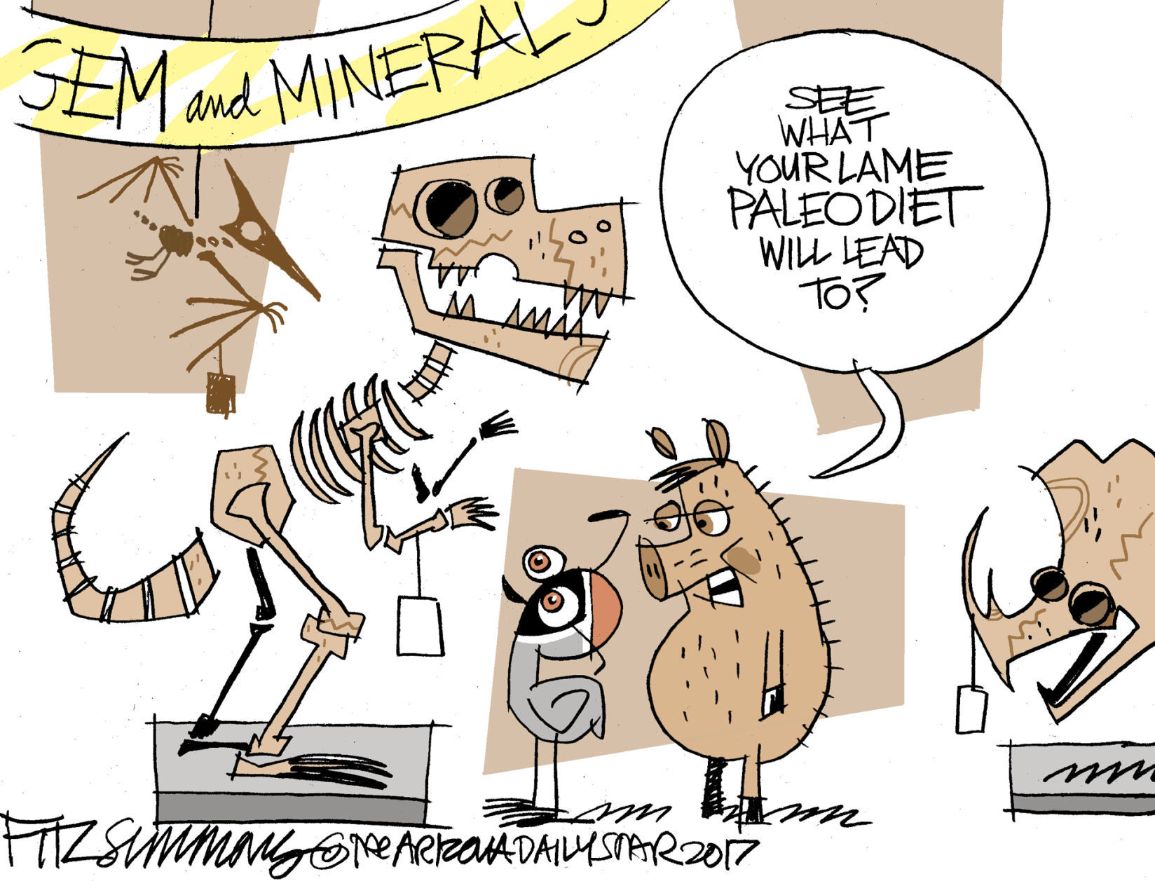 Last Laugh: Skin and bones
